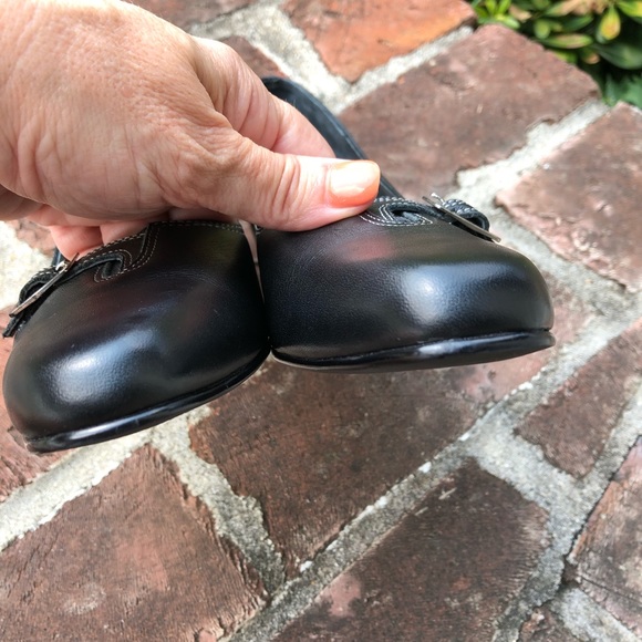 Rod Hommerson black leather heels size 10 - Picture 6 of 8